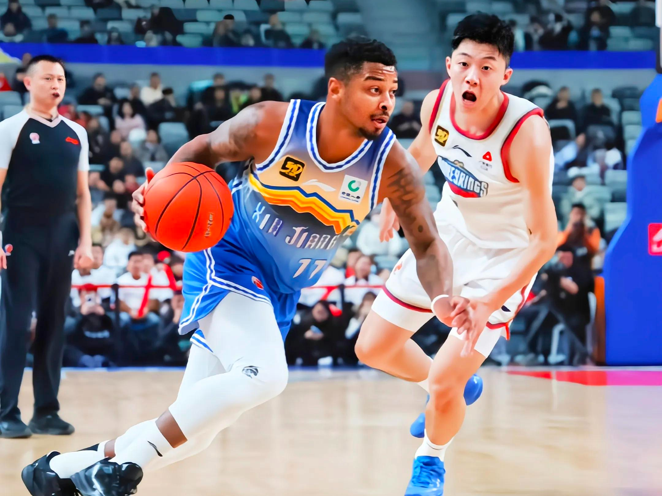 新疆队完胜湖人，塔图姆关键制胜